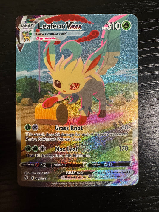 NM Leafeon Vmax Alt art Evolving Skies