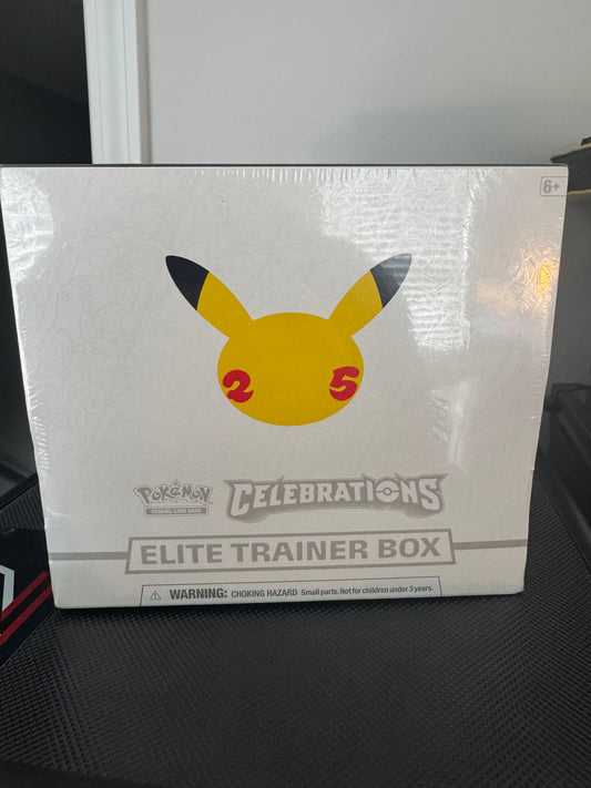 Pokemon Celebrations Elite trainer box