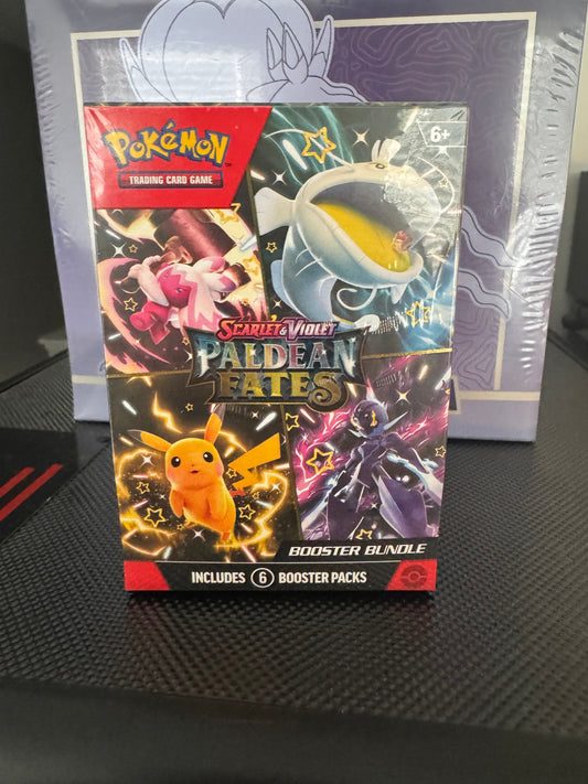 Pokemon Paldean Fates Booster Bundle