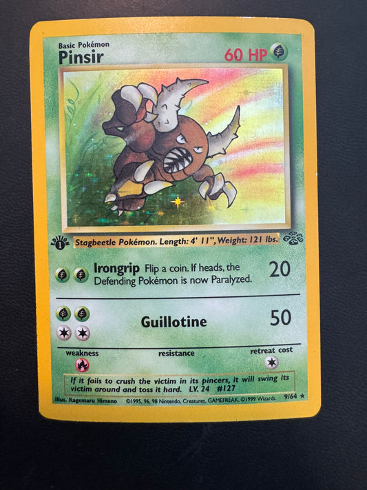 1st edition Pinsir Jungle LP holo