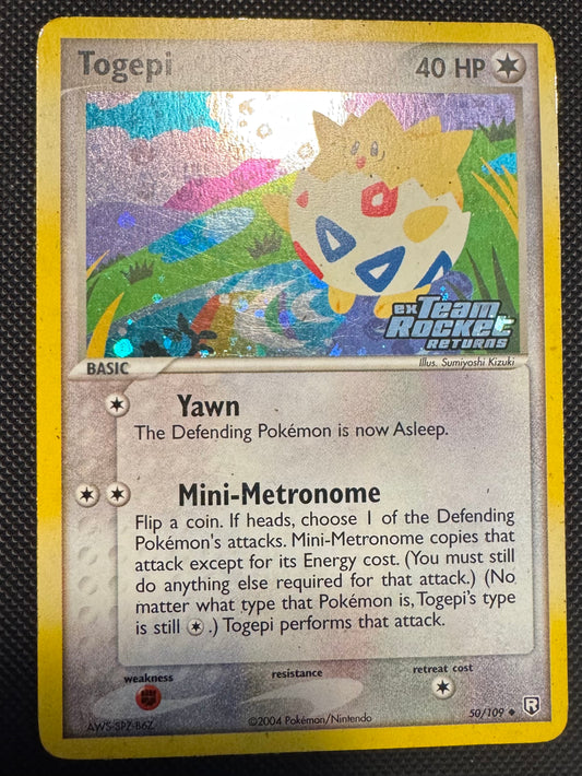 Togepi team rocket returns Rev Holo MP