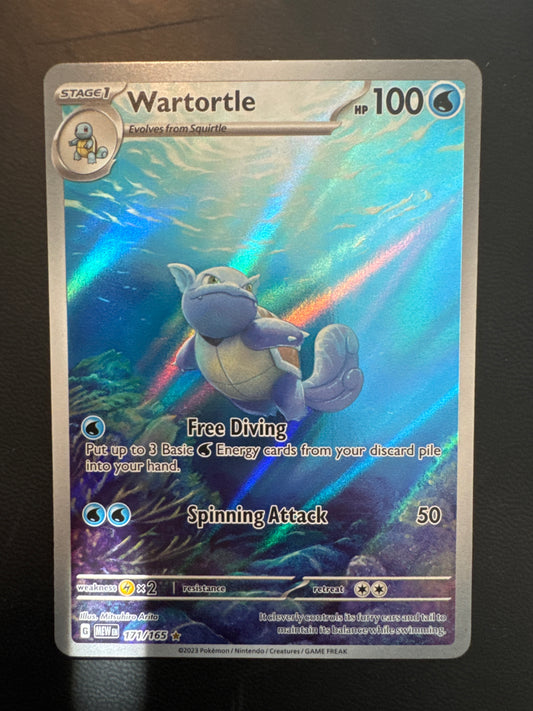 Wartortle 151 IR 171/165 NM