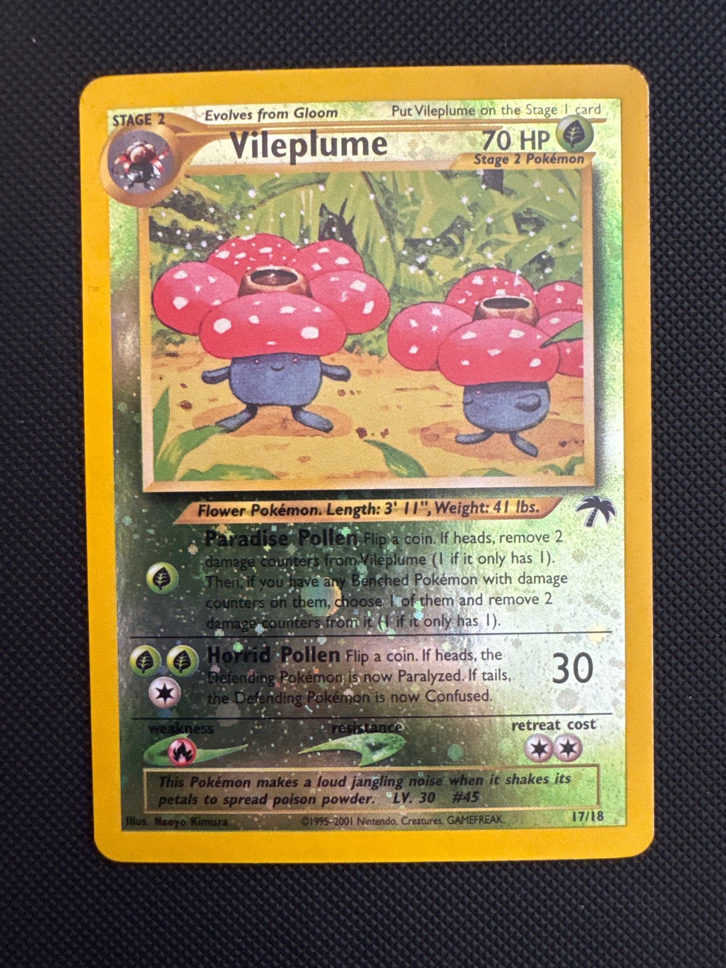 Vileplume southern islands LP 17/18