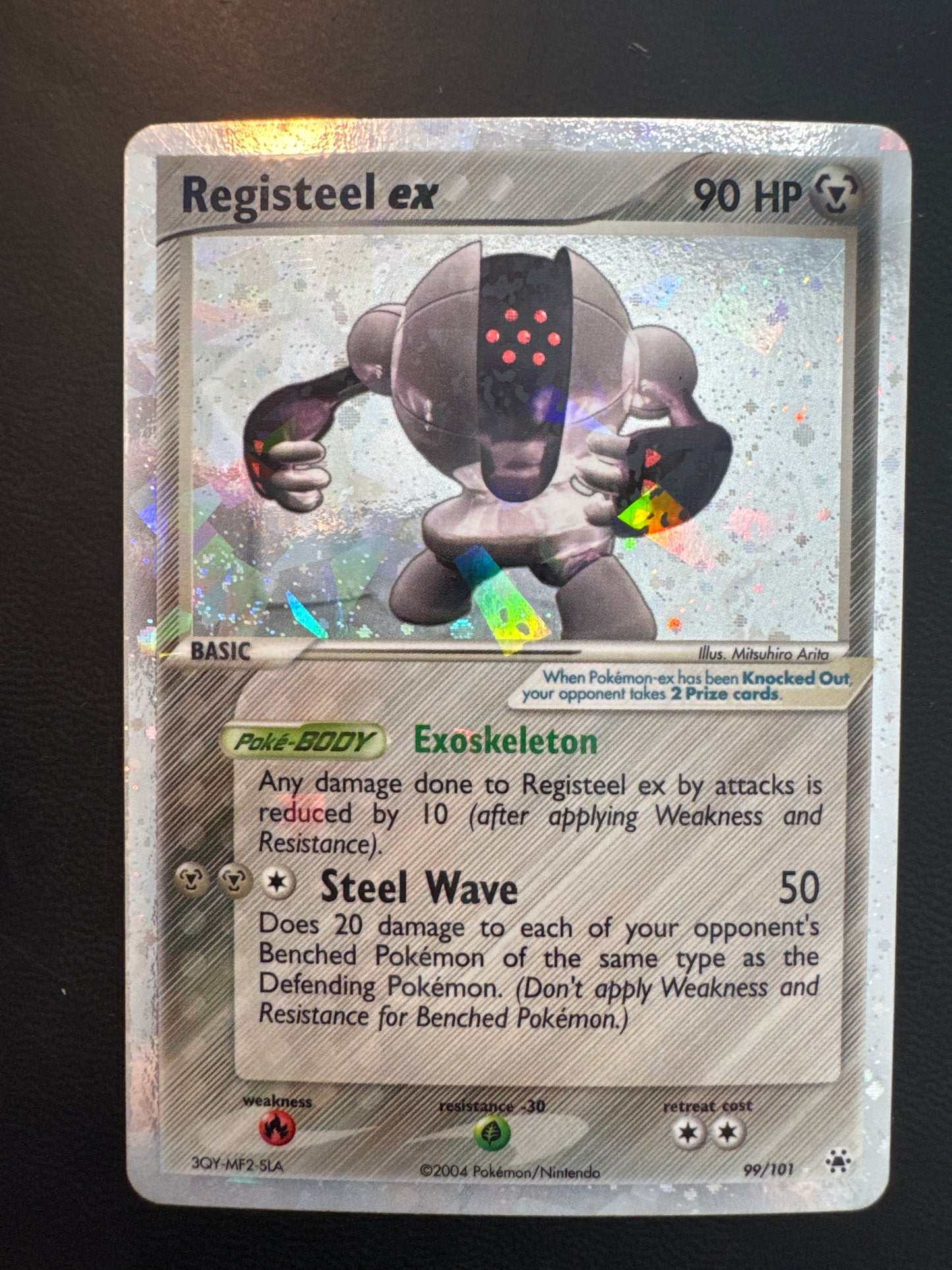 Registeel ex Ex hidden legends NM 99/101