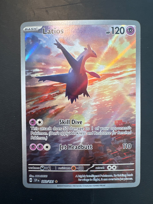 Surging Sparks Latios IR 203/191 NM