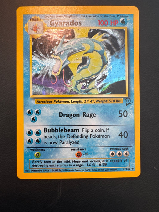 Gyarados Holo Base Set 2 NM 💧