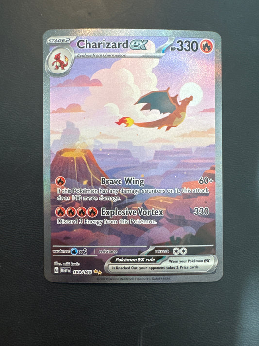 151 charizard ex SIR 199/200 NM